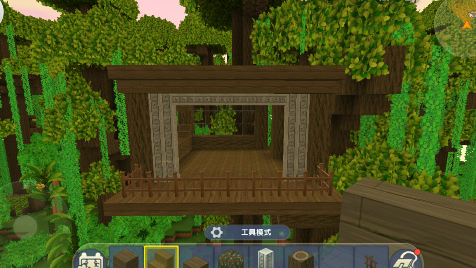 樱花小课堂〕教你制作一个雨林小树屋_迷你世界_九游论坛